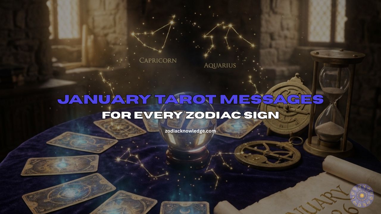 January Tarot Messages for Every Zodiac Sign (2026)