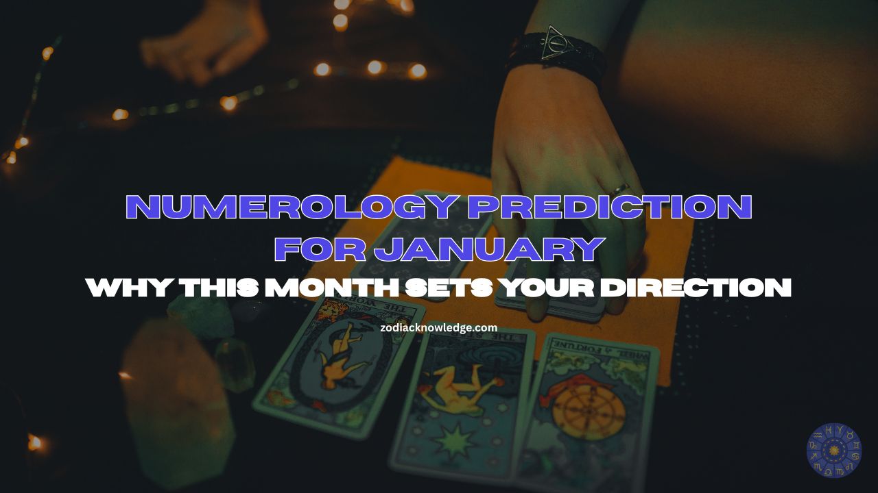 Numerology Prediction for January: Why This Month Sets Your Direction