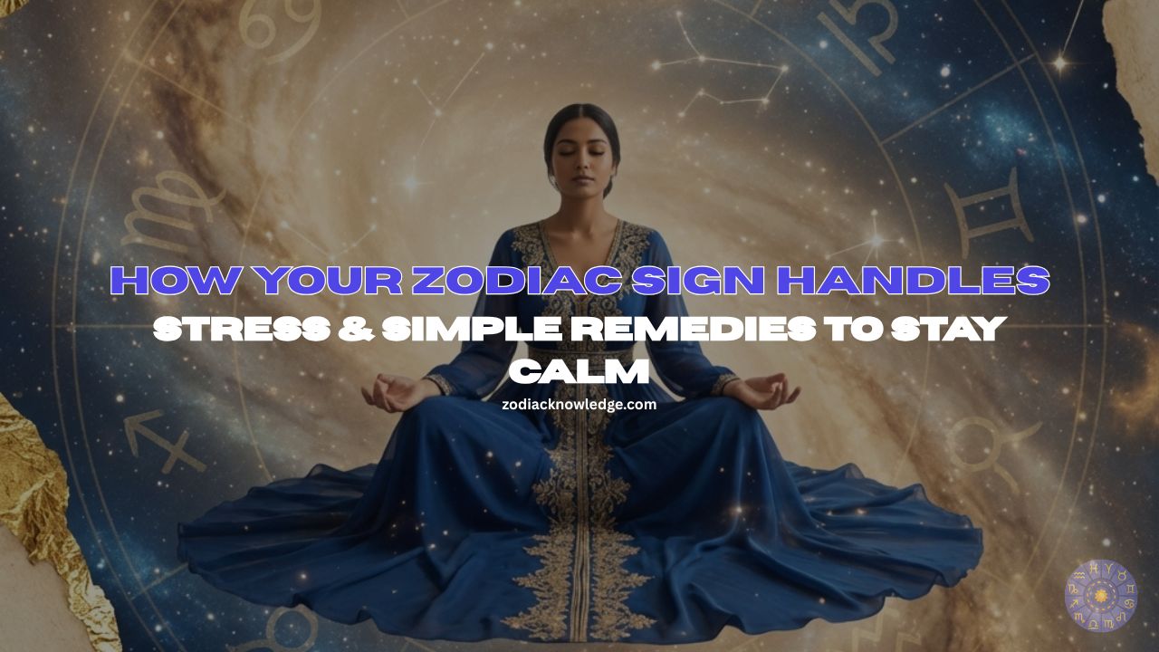 How Your Zodiac Sign Handles Stress & Simple Remedies to Stay Calm